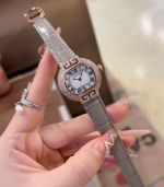 Cartier Tortue 1480 Series Lady Italian Calfskin Leather Band RG Case Quartz Movement Watch